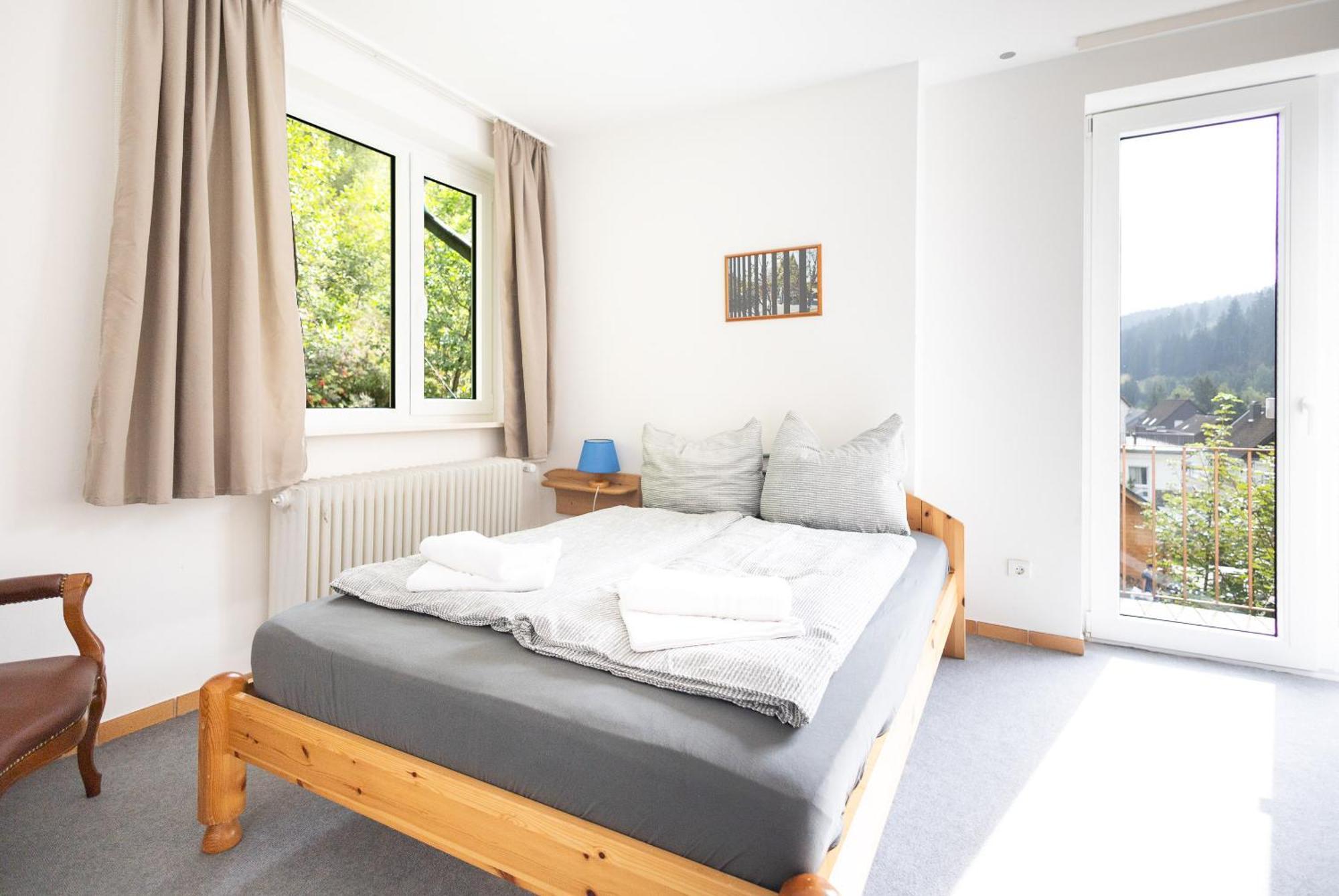 Apartmenthaus Am Waldrand- Kueche - Fruehstueck - Balkon Wildemann Extérieur photo