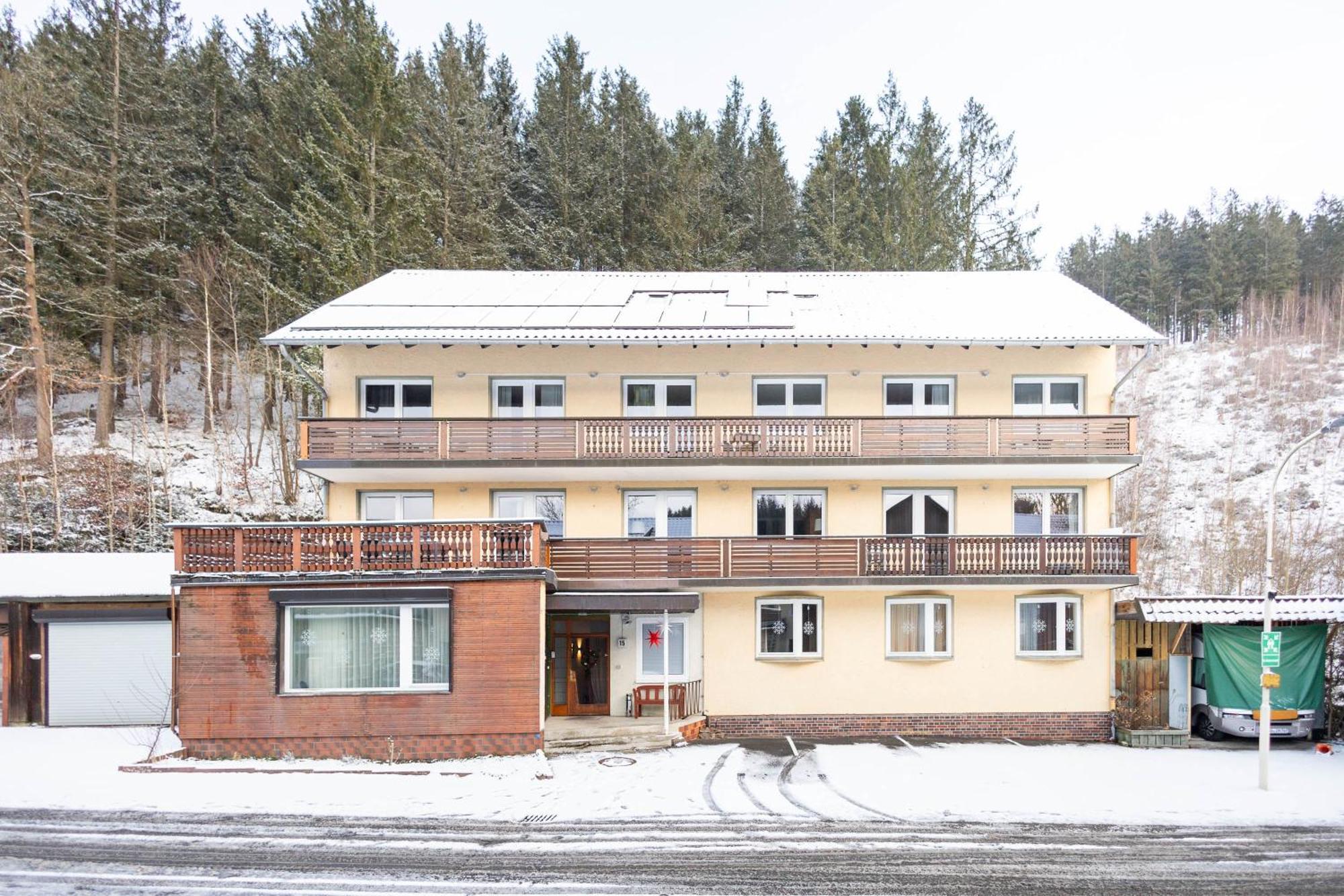 Apartmenthaus Am Waldrand- Kueche - Fruehstueck - Balkon Wildemann Extérieur photo